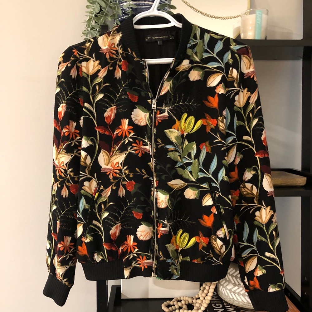 Zara Floral Jacket